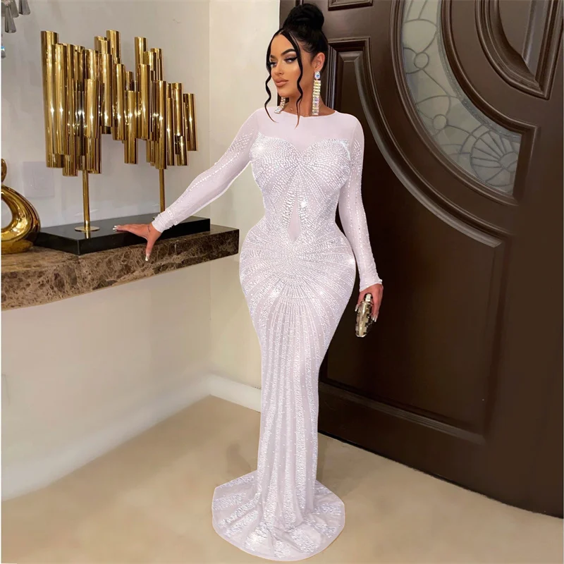 Sexy Sparkly Crystal Rhineston - Sparkly Rhinestone Club Party Dress 评论和价格