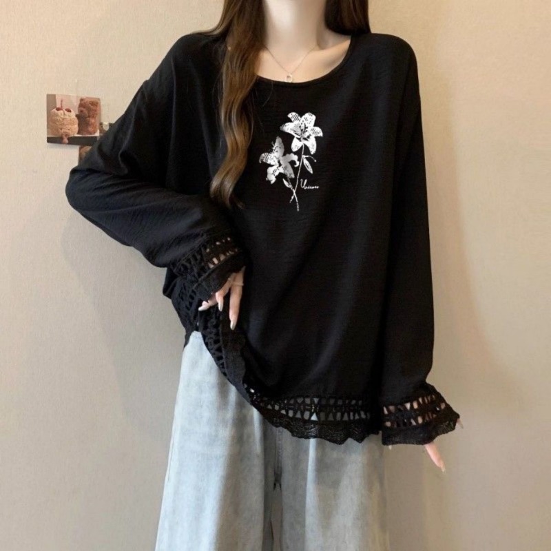 Women Plus Size Floral Print C - Blouses 评论和价格