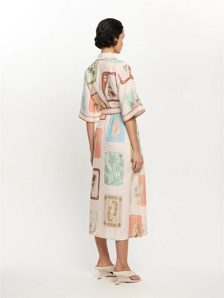 Cleanfit Linen Short Dress Wom - Casual Loose Linen Shirt Dress 评论和价格